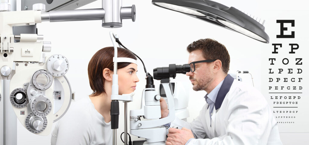Badanie wzroku w salonie optycznym Optictom 5 października